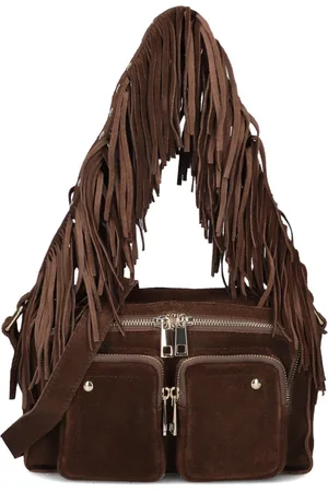 Nunoo Núnoo Schoudertas Dames Ellie Fringe Suède