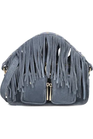 Nunoo Núnoo Schoudertas Dames Helena Fringe Suède