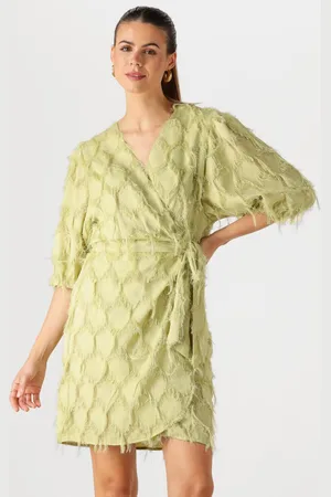 Aaiko Mini Jurk Dames Florica Fringe Pes 482