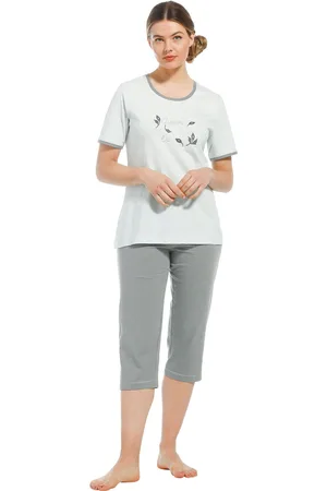 Pastunette Dames pyjama capri 20221-162-2 - - 50