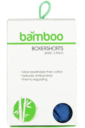 Apollo 2 pak heren boxer Bamboe - - XXL