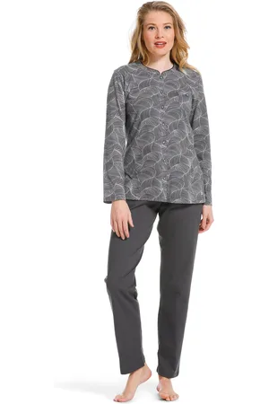 Pastunette Dames doorknoop pyjama 20222-122-6 - - 48