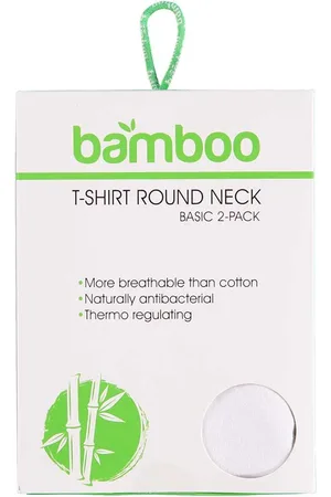 Apollo 2 pak dames shirt korte mouw Bamboe - - M