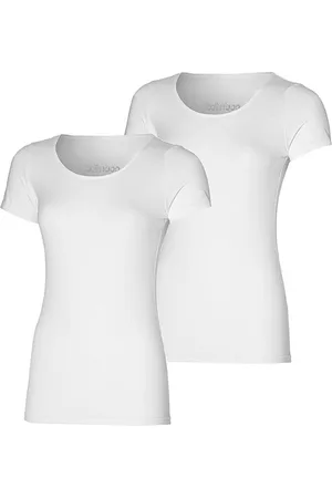 Apollo 2 pak dames shirt korte mouw Bamboe - - S