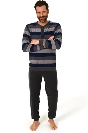 Normann Badstof heren pyjama 22310193755 - - S/48