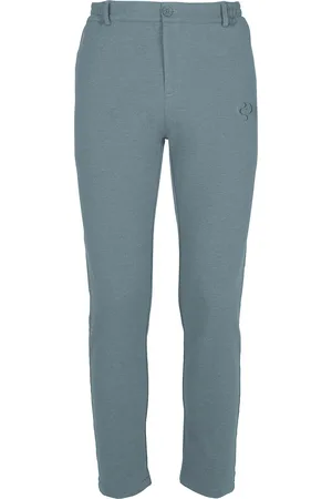 Q1905 Chino duiven melange denim