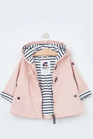 Batela Rose-smoke baby regenjas bruinisse