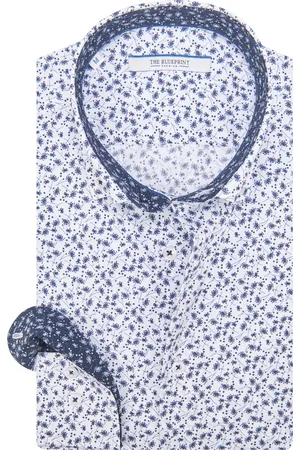The Blueprint Casual overhemd met lange mouwen