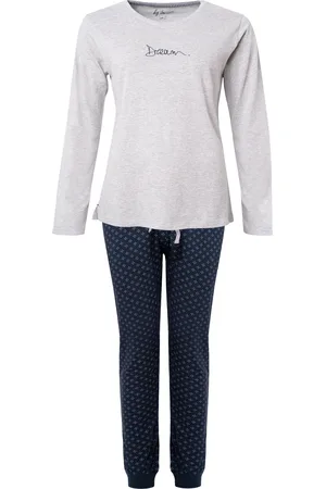 by Louise Essential dames pyjama set lang katoen