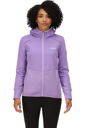 Regatta Dames textured fleece full zip hoodie