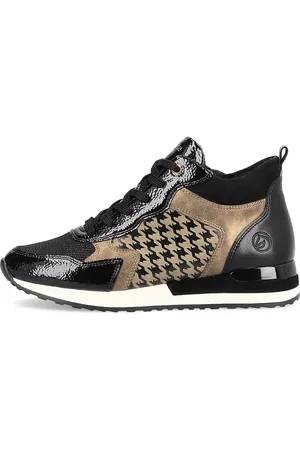 Remonte R2577-01 enkellaarsje black/brons