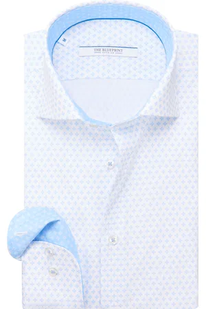 The Blueprint Casual overhemd met lange mouwen