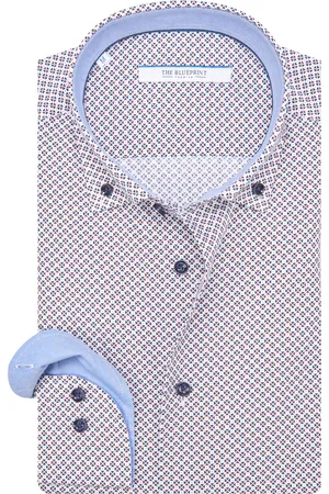 The Blueprint Casual overhemd met lange mouwen