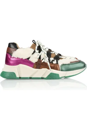 DWRS Los angeles teddy b9101-82 off white/dark green 3342