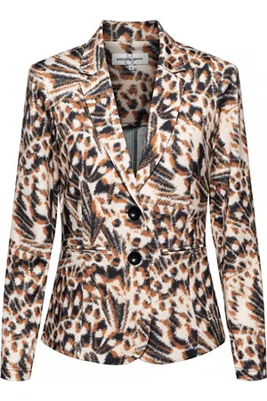 &Co Woman &co women blazer dakota butterfly cinnamon
