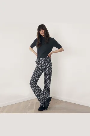Corel Amsterdam Corel broek boa flare retro-ultimate gray