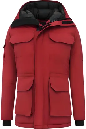Beluomo Halflange winterjas met capuchon