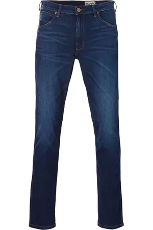 Wrangler Greensboro medium blue used stretch jeans