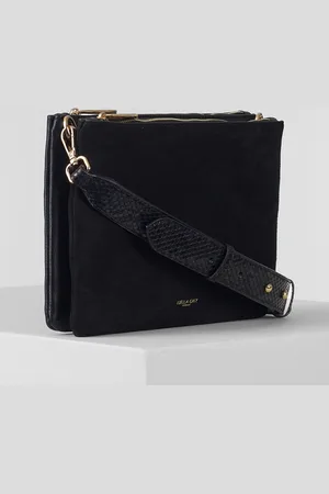 Luella Grey Polly double zip top crossbody
