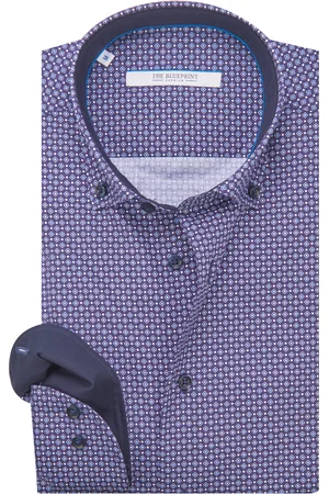 The Blueprint Casual overhemd met lange mouwen
