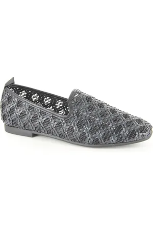 La Strada 1814422 black dames instappers gekleed