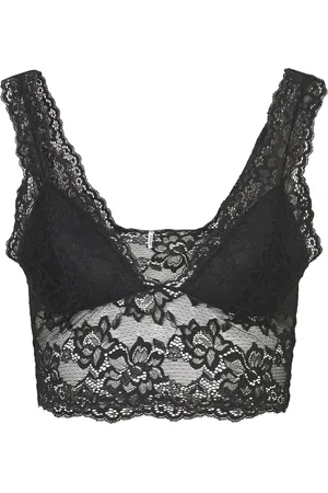 Pieces® Dames bralette bra top kant microfiber