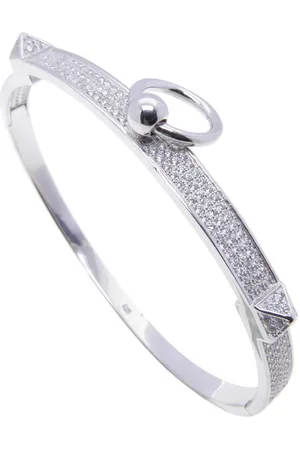 Christian Zilveren slavenarmband