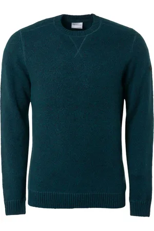 No Excess Pullover crewneck soft stretch ocean