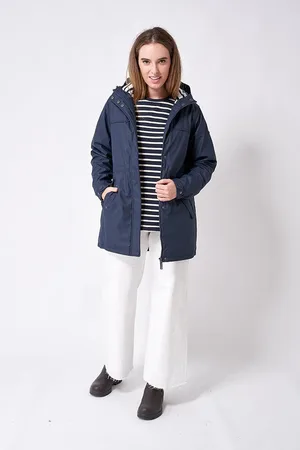 Batela Marine- dames winter regenjas sluis