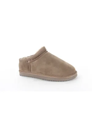 Warmbat Conner moss heren pantoffel (gesloten hiel)