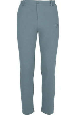 Q1905 Chino duiven melange denim