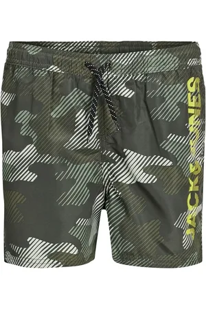 JACK & JONES Zwemshorts jongens jpstcrete camouflage