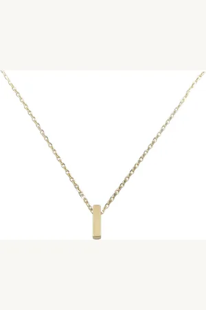 Christian Gouden ketting met i hanger
