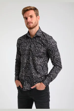 Gabbiano Heren overshirt 333755 201 black
