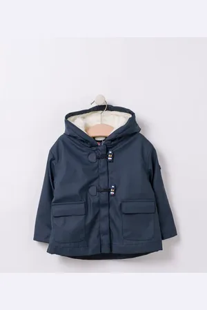 Batela Hulst navy baby winter regenjas