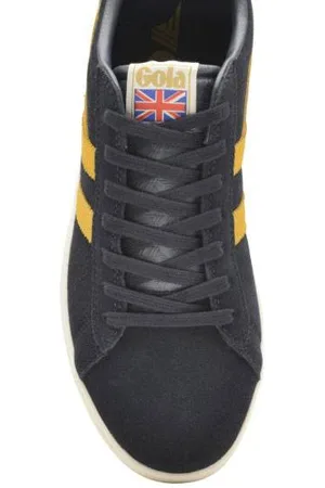 Gola Equipe suede navy / sun