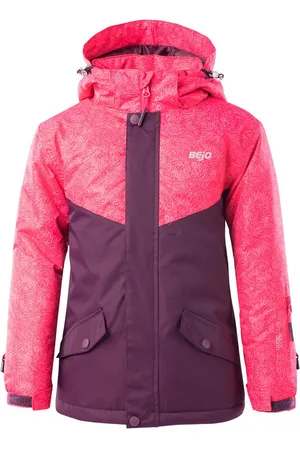 BEJO Kinder/kinder yuki gebloemd ski-jack