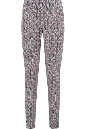 Helena hart Broek chino print disc 7510 disc pink