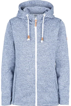 Trespass Dames kari gestreepte fleece jas