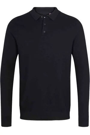 Kronstadt Ks3876 lamon cashmere polo knit black