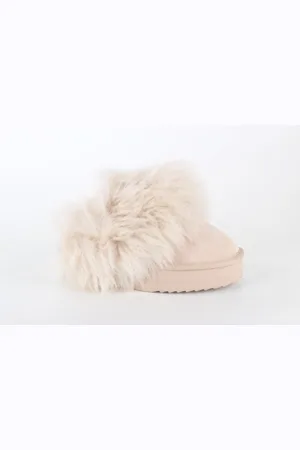 Warmbat Wagga plateau blush dames pantoffel (open hiel)