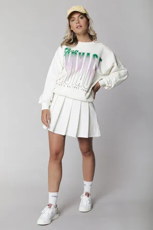 Colourful rebel Bon voyage dropped shoulder sweat