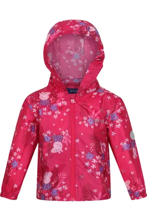 Regatta Kinder/kids peppa pig packaway waterdicht jasje