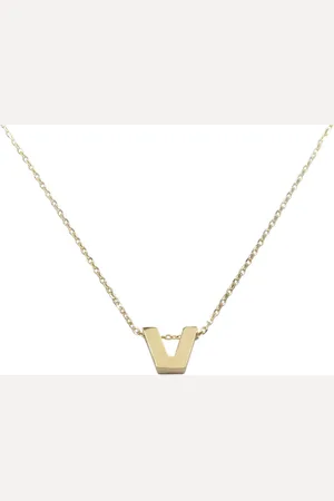 Christian Gouden ketting met v hanger