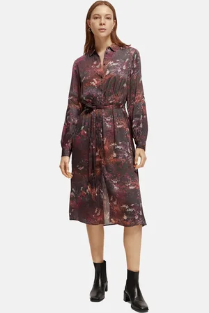Scotch&Soda 168917 karls printed shirt dress
