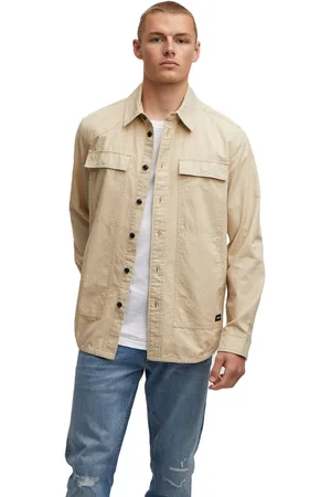 Denham Hunt overshirt rs sand