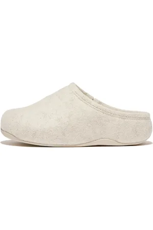 FitFlop Shuv cushy felt clog slippers