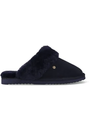 Warmbat Pantoffels flurry fls321045 donker