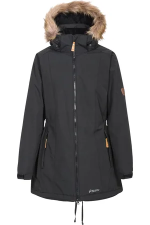 Trespass Dames celebrity geïsoleerd extra lange parka jas