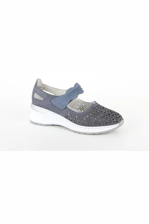 Rieker N4367-14 dames klittenbandschoenen